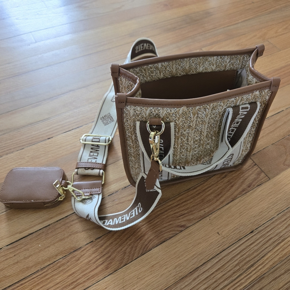 Stylish Brown and Tan Handbag - Picture 2 of 3